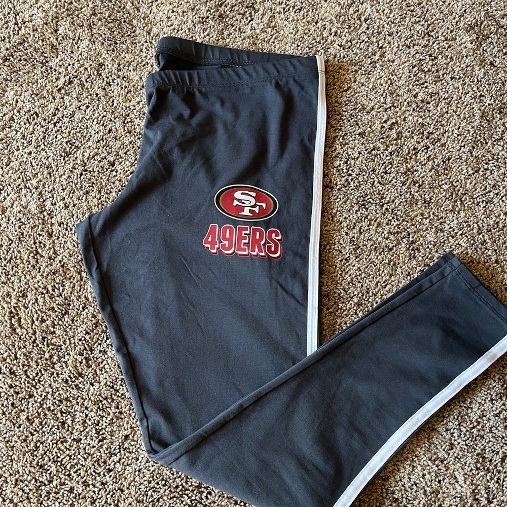 49ers Women’s Gray Sweatpants